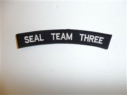e0564 US Navy SEAL Team Three tab IR34F