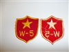 e1520 Korea US Army UNPIK UN Partisan Infantry Wolf Pack W-5 Team red R21A3