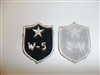 e1521 Korea US Army UNPIK UN Partisan Infantry Wolf Pack W-5 Team black R21A3