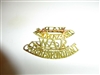 e4394s WW 2 War Correspondent Metal Badge British small single yellow/gold A5B16