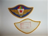 e4325 1990-2000 Chinese Communist Cloth Paratrooper Wings Patch China 44 IR17E