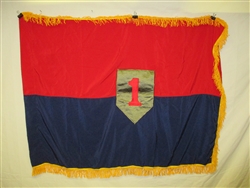 flag18w 1st Infantry Division Flag US Army W10A