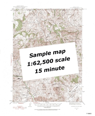 Auburn, CA 15-minute topographic map