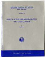 Geology of the Rowland quadrangle, Elko County, Nevada