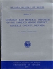 Geology and mineral deposits of the Pamlico mining district, Mineral County, Nevada PRINT-ON-DEMAND