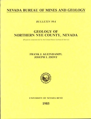 Geology of northern Nye County, Nevada