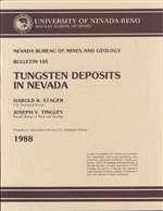 Tungsten deposits in Nevada