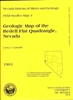 Geologic map of the Bedell Flat quadrangle, Nevada B/W MAP