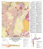Geologic map of the Bell Mountain quadrangle, western Nevada COLOR MAP, TEXT NOT INCLUDED