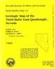 Geologic map of the Third Butte East quadrangle, Nevada B/W MAP AND TEXT