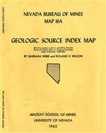 Geologic source index map OUT OF PRINT, SEE SPECIAL PUBLICATION 7