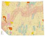 Land status map of Nevada SUPERSEDED BY MAP 40