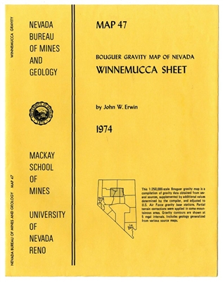 Bouguer gravity map of Nevada, Winnemucca sheet MAP AND TEXT