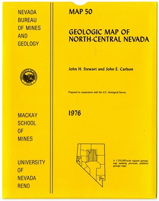 Geologic map of north-central Nevada