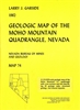 Geologic map of the Moho Mountain quadrangle, Nevada