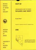Aeromagnetic map of Nevada: Walker Lake sheet