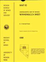 Aeromagnetic map of Nevada: Winnemucca sheet