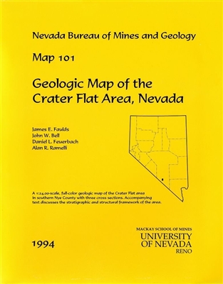 Geologic map of the Crater Flat area, Nevada 2 PLATES AND TEXT