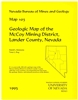 Geologic map of the McCoy mining district, Lander County, Nevada 2 PLATES AND TEXT