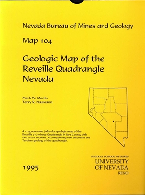 Geologic map of the Reveille quadrangle, Nevada MAP AND TEXT
