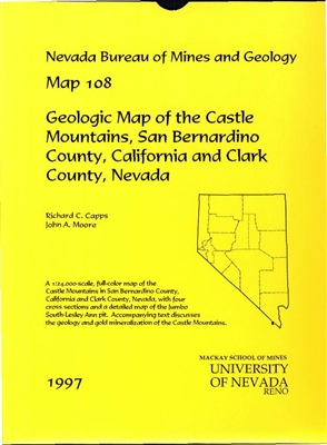 Geologic map of the Castle Mountains, San Bernardino County, California and Clark County, Nevada MAP AND TEXT