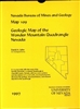 Geologic map of the Wonder Mountain quadrangle, Nevada MAP AND TEXT