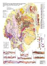 Geologic map of the northeastern Bullfrog Hills and vicinity, southern Nye County, Nevada ROLLED MAP ONLY, NO TEXT