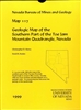 Geologic map of the southern part of the Toe Jam Mountain quadrangle, Nevada MAP AND TEXT