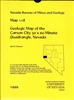 Geologic map of the Carson City 30x60 minute quadrangle, Nevada MAP AND TEXT