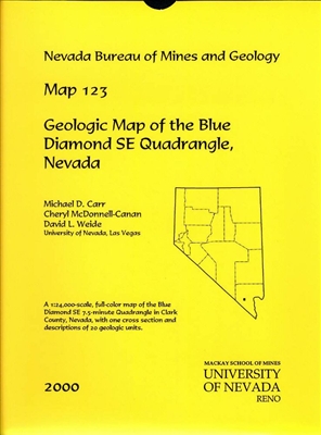 Geologic map of the Blue Diamond SE quadrangle, Nevada PAPER MAP