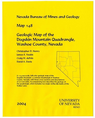 Geologic map of the Dogskin Mountain quadrangle, Washoe County, Nevada MAP, TEXT, AND DESCRIPTION OF MAP UNITS