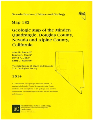 Geologic map of the Minden quadrangle, Douglas County, Nevada and Alpine County, California MAP AND TEXT