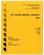 The Nevada mineral industry 1979 TAPE-BOUND BOOKLET