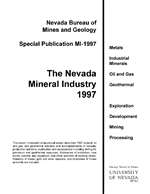 The Nevada mineral industry 1997 OUT OF PRINT--PHOTOCOPY