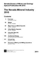 The Nevada mineral industry 2010 ONLINE VERSION