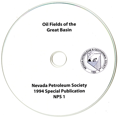 Oil fields of the Great Basin CD-ROM