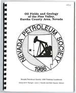 Oil fields and geology of the Pine Valley, Eureka County area, Nevada PLASTIC COMB-BOUND BOOK