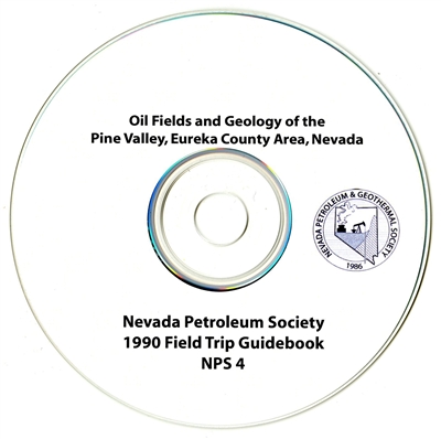 Oil fields and geology of the Pine Valley, Eureka County Area, Nevada CD-ROM