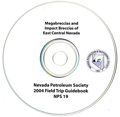 Megabreccias and impact breccias of east central Nevada CD-ROM