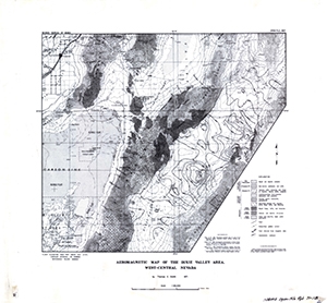 Aeromagnetic map of the Dixie Valley area, west-central Nevada