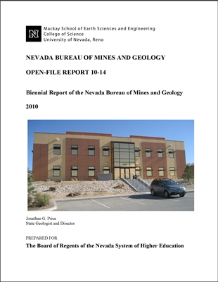 Biennial report of the Nevada Bureau of Mines and Geology 2008?ï¿½ï¿½2009