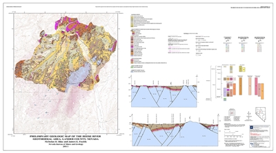 Preliminary geologic map of the Reese River geothermal area, Lander County, Nevada