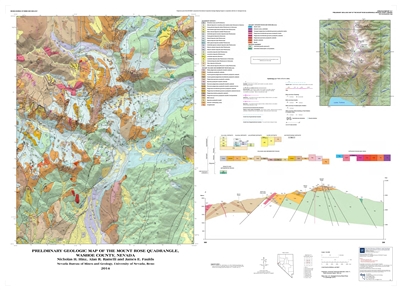 Preliminary geologic map of the Mount Rose quadrangle, Washoe County, Nevada MAP AND TEXT