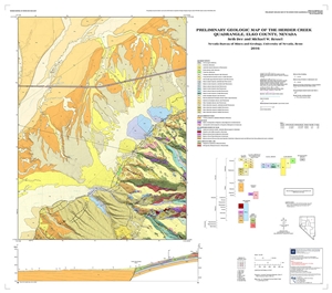 Preliminary geologic map of the Herder Creek quadrangle, Elko County, Nevada MAP AND TEXT