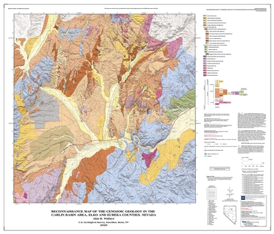Cen geol Carlin basin