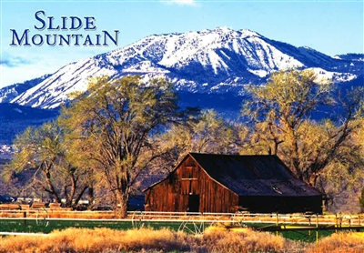 Slide Mountain, Nevada POSTCARD