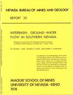 Interbasin ground-water flow in southern Nevada