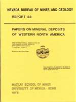Papers on mineral deposits of western North America