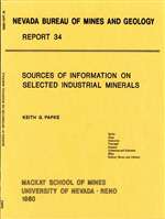 Sources of information on selected industrial minerals