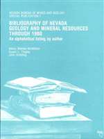 Bibliography of Nevada geology and mineral resources through 1980, an alphabetical listing by author